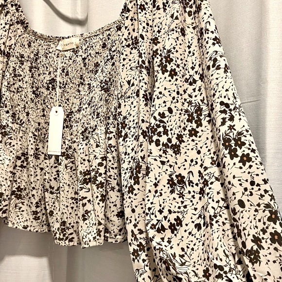 Floral crop top - Picture 2 of 6